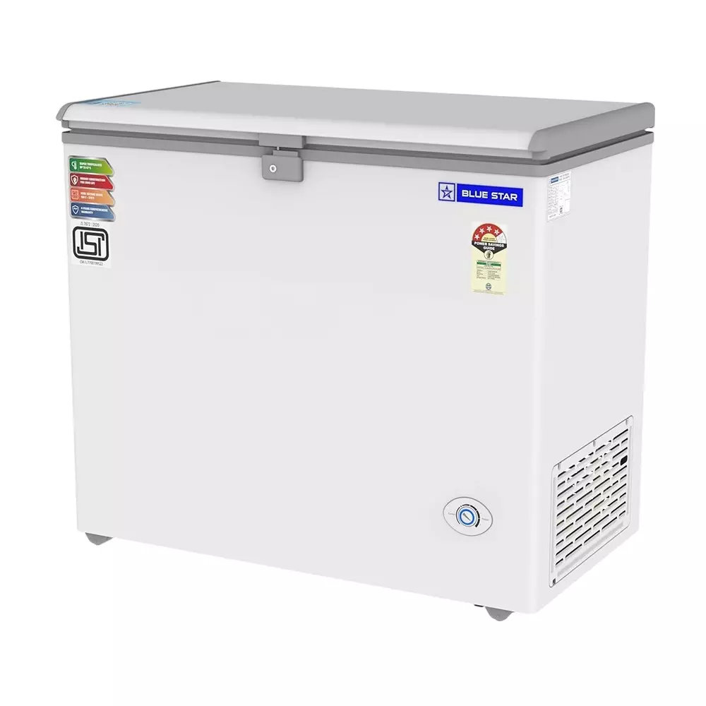 Blue Star 215 L Single Door White Hard Top Convertible Chest Freezer CF4-230NEYW