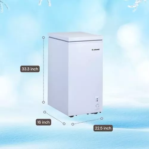 ROCKWELL 62 L Single Door Convertible Deep Freezer, SFR70