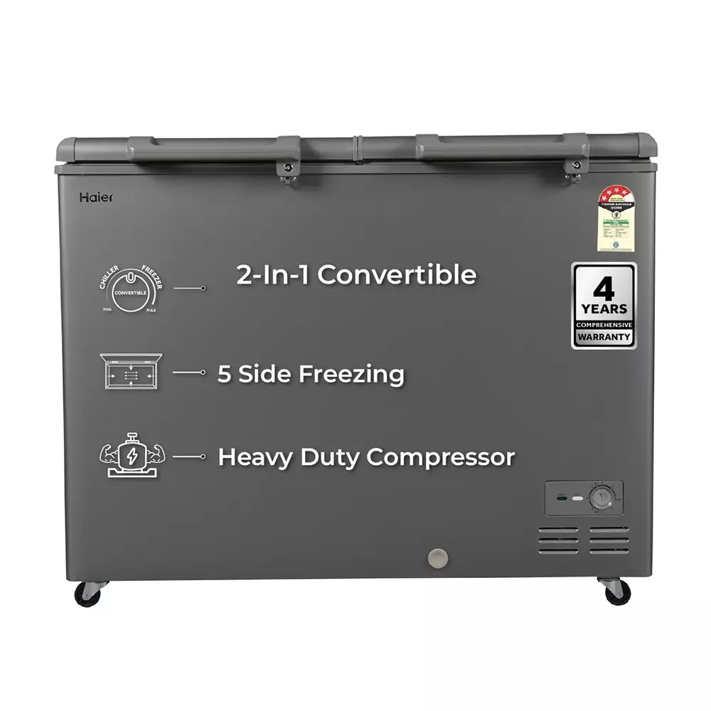 haier-335-l-double-door-robust-convertible-deep-freezer-titanium-grey-hfc-335det4