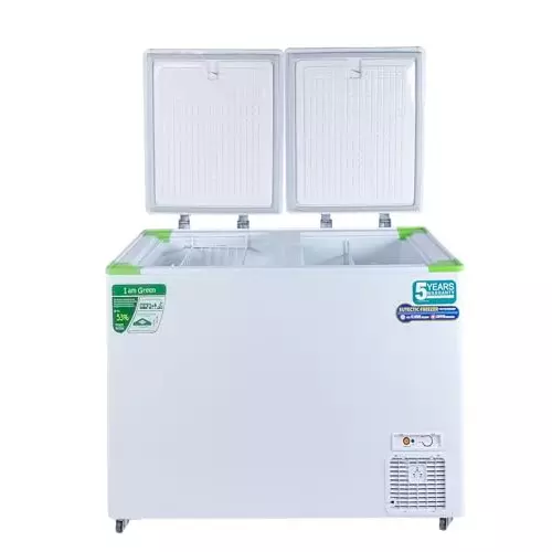 Rockwell 370 L Double Door Non Convertible Eutectic Deep Freezer GFR450ET