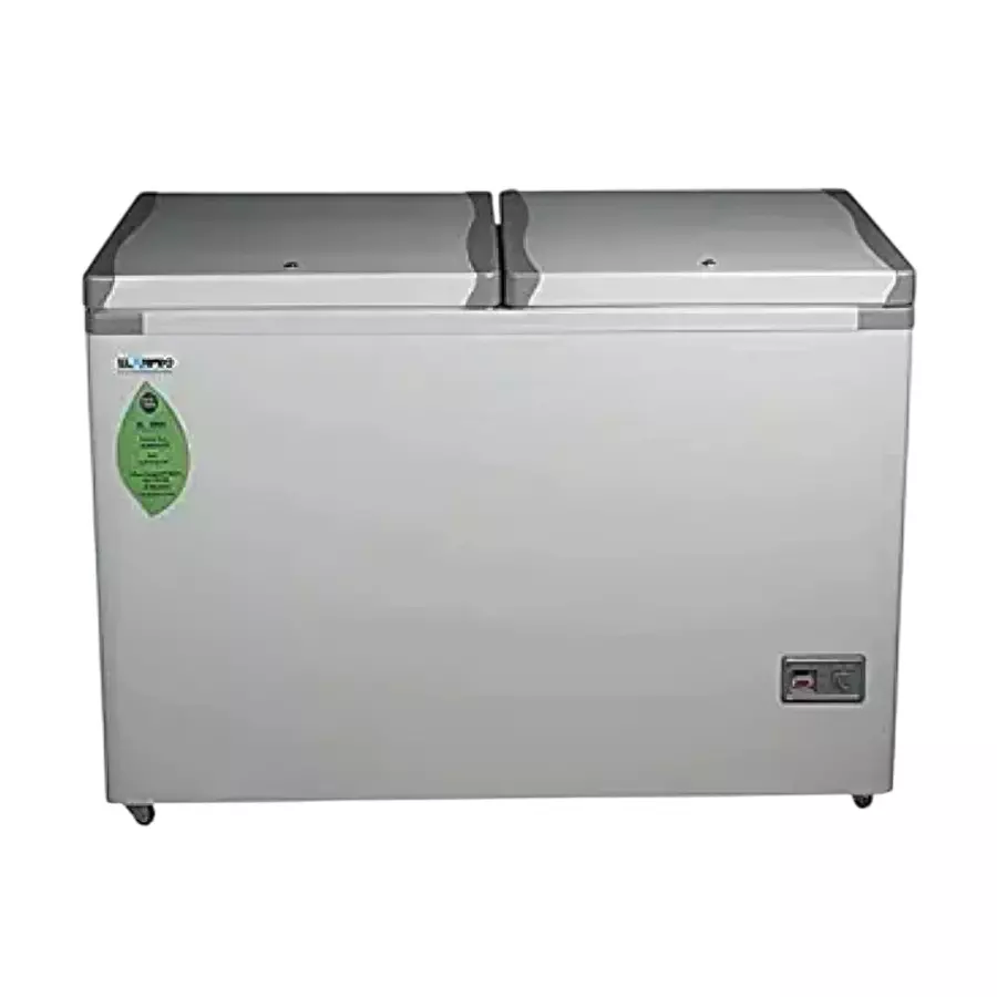 Elanpro Convertible Chest Freezer Capacity 322 L and Double Door, EF 335DDG