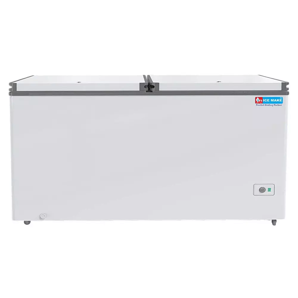 ICE MAKE Hard 2 in 1 Top Deep Freezer and Cooler 230 & 265 L Double Door Convertible, IFC525 DD