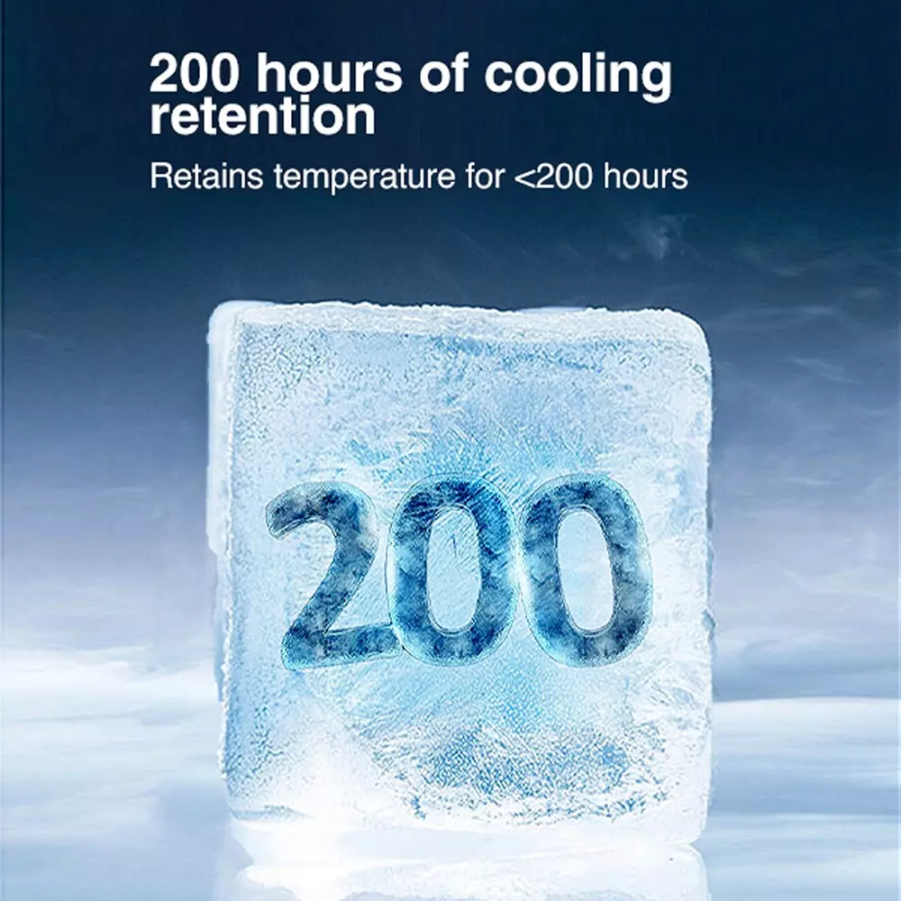 ICE MAKE Hard 2 in 1 Top Deep Freezer and Cooler 230 & 265 L Double Door Convertible, IFC525 DD