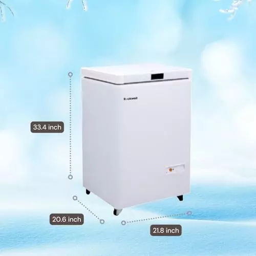 Rockwell 95 L Single Door Non Convertible Hard Top Deep Freezer SFR110NU
