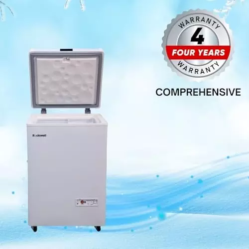Rockwell 95 L Single Door Non Convertible Hard Top Deep Freezer SFR110NU