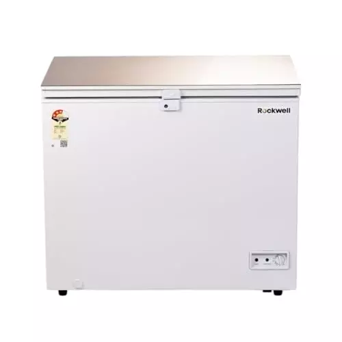 Rockwell 180 L Single Door Convertible Deep Freezer White, SFR210GD