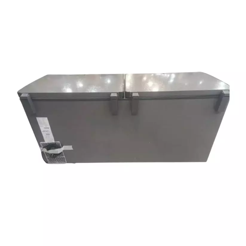 VOLTAS 461 L Double Door Grey Hard Top Convertible Deep Freezer CVF500DA4-P-PL