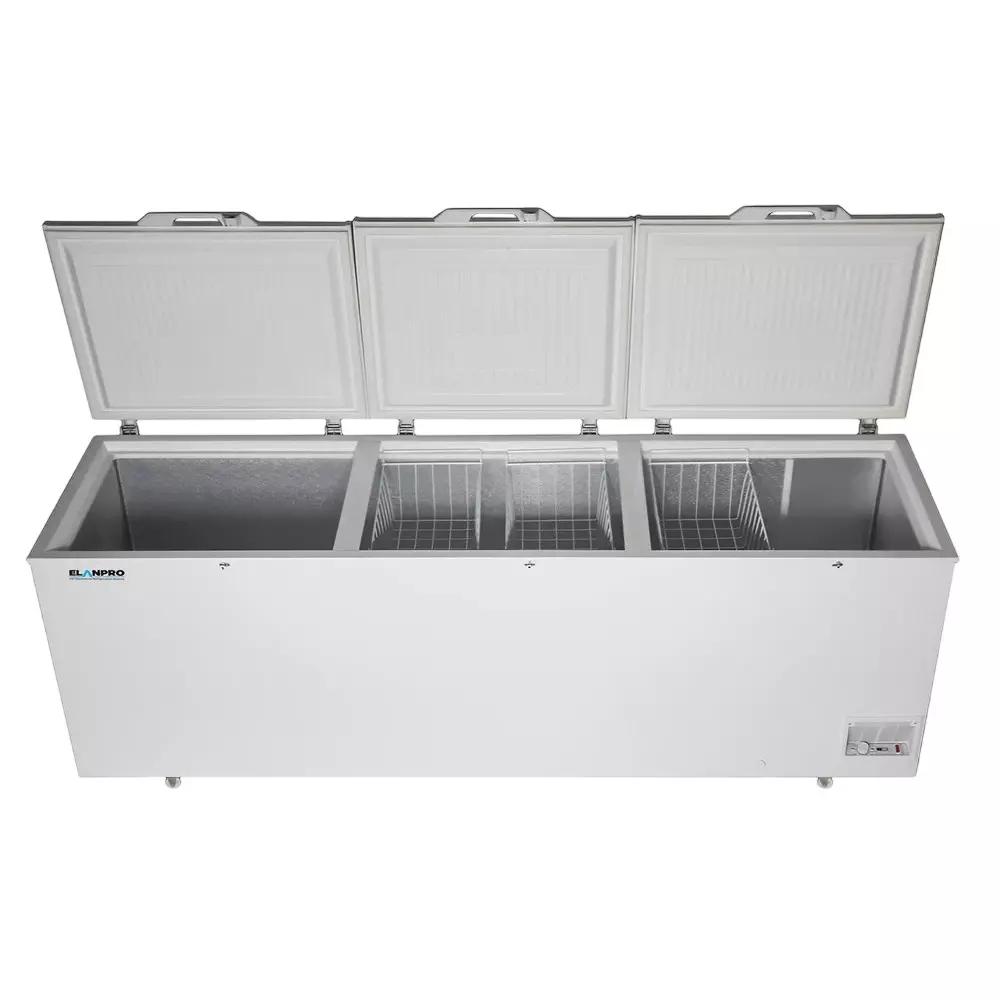 Elanpro Non-Convertible Chest Freezer Capacity 875 L and Triple Door, EF 875