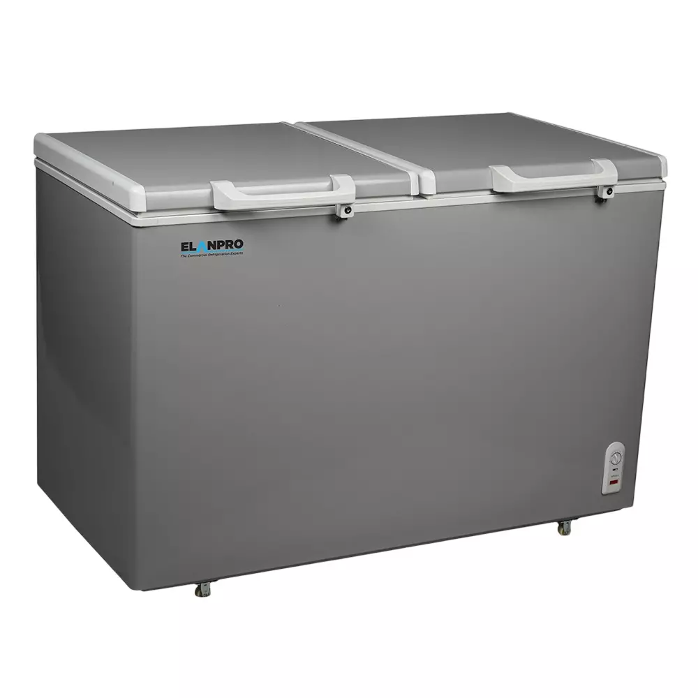 Elanpro Convertible Combi Freezer Capacity 300 L and Double Door, EF 390 (Combi)