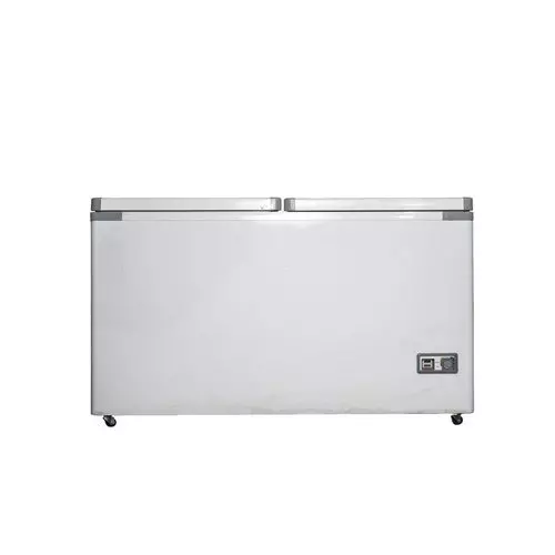 WIPL Hard Top Deep Freezer 300 L Capacity White Electric Double Door Convertible for Home, Shops & Hotels, CF-300 DD