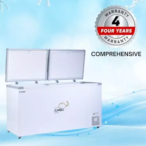ROCKWELL 390 L Double Door Convertible Hard Top freezer, SFR450DDU