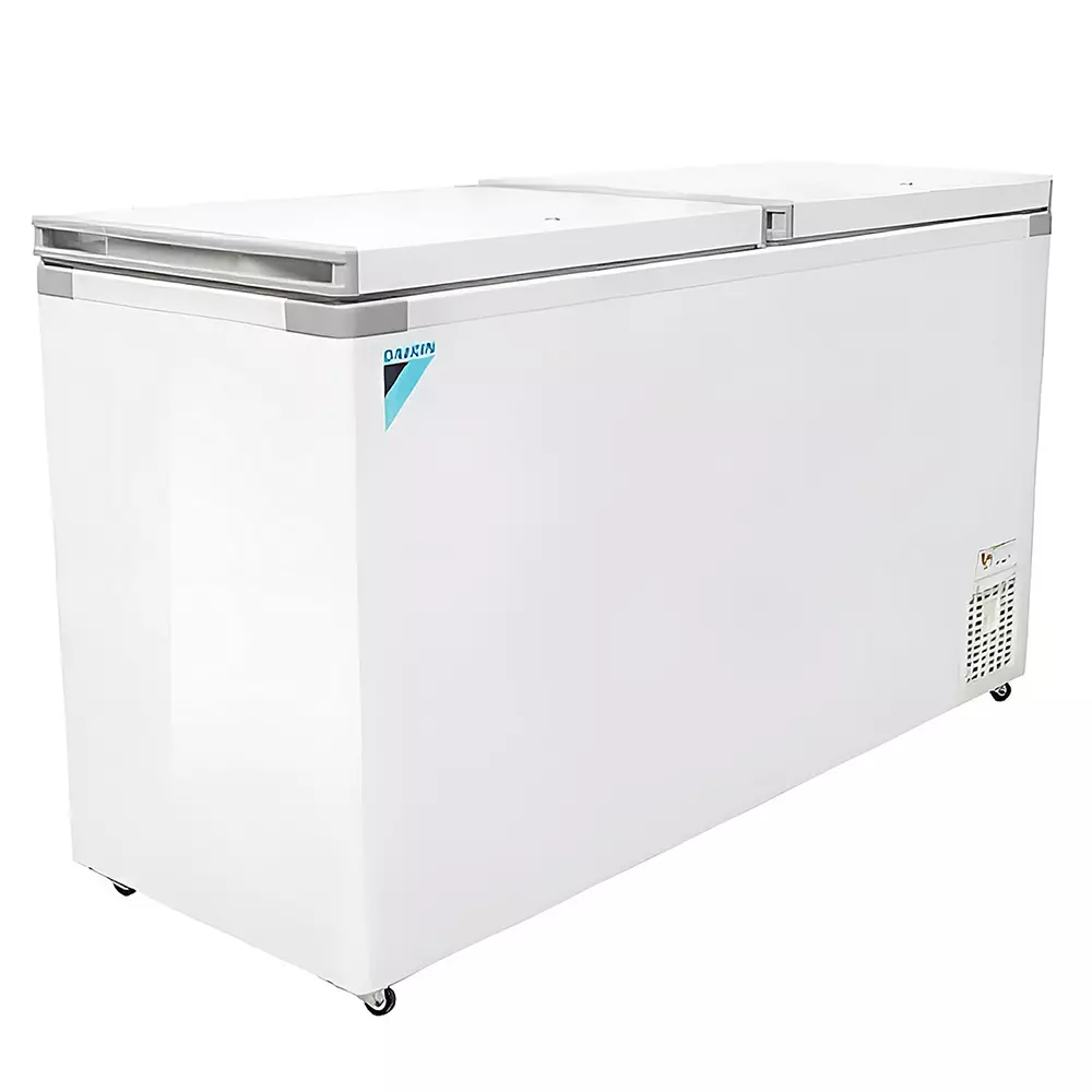Daikin 2 In 1 Hard Top Deep Freezer Double Door 1750x770x895 mm 487 L Sorage Capacity 2 Basket for Kitchens & Restuarants, CRDF55DDARV16