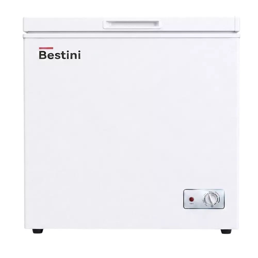 Bestini 200 L Deep Freezer White Color and -18°C to -25°C Temperature Range, BCF-200L