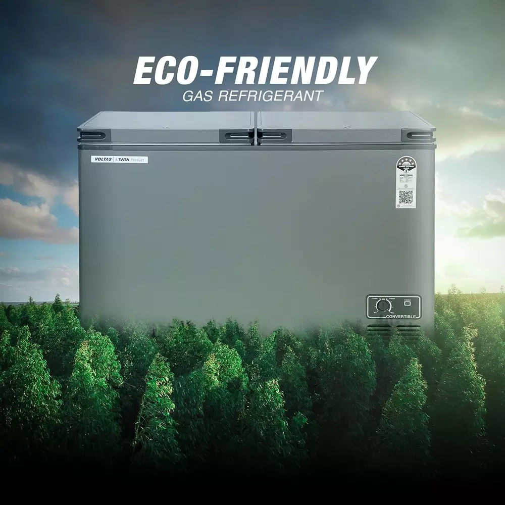 voltas-360-l-hard-top-deep-freezer-convertible-double-door-grey-cvf360da5-w-pl