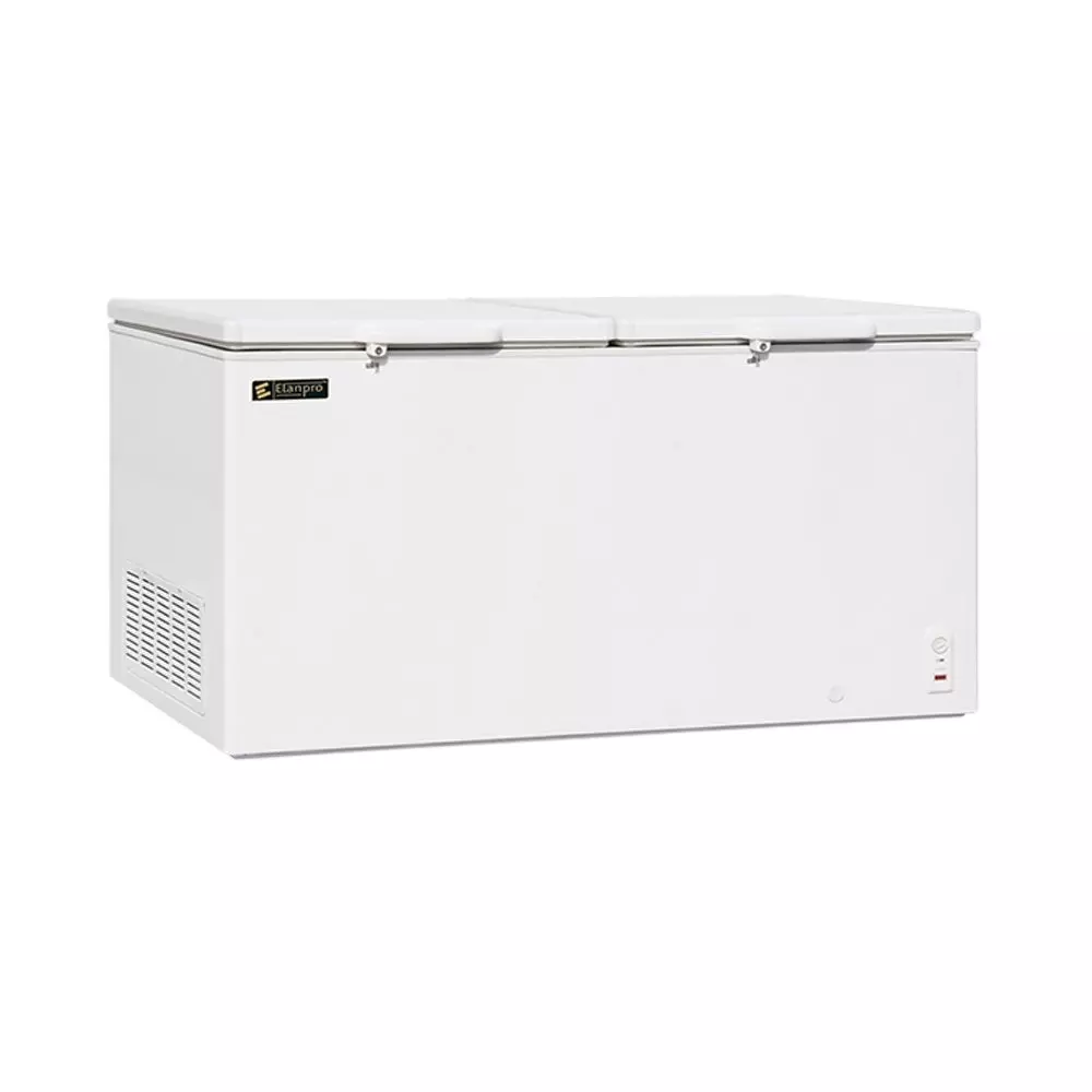 Elanpro Chest Freezer 300 L Capacity Double Door Convertible Hard Top, EF 305DD