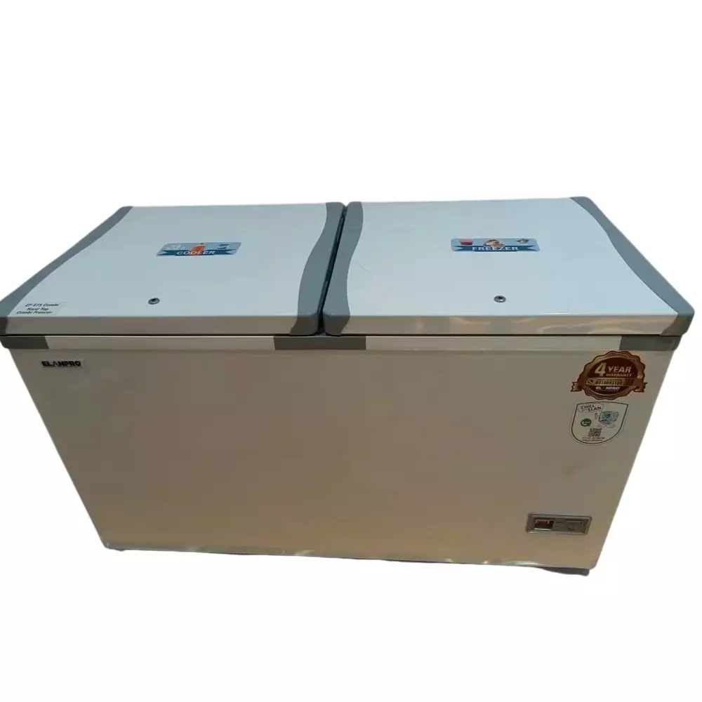 elanpro-chest-freezer-300-l-capacity-double-door-convertible-hard-top-ef-305dd
