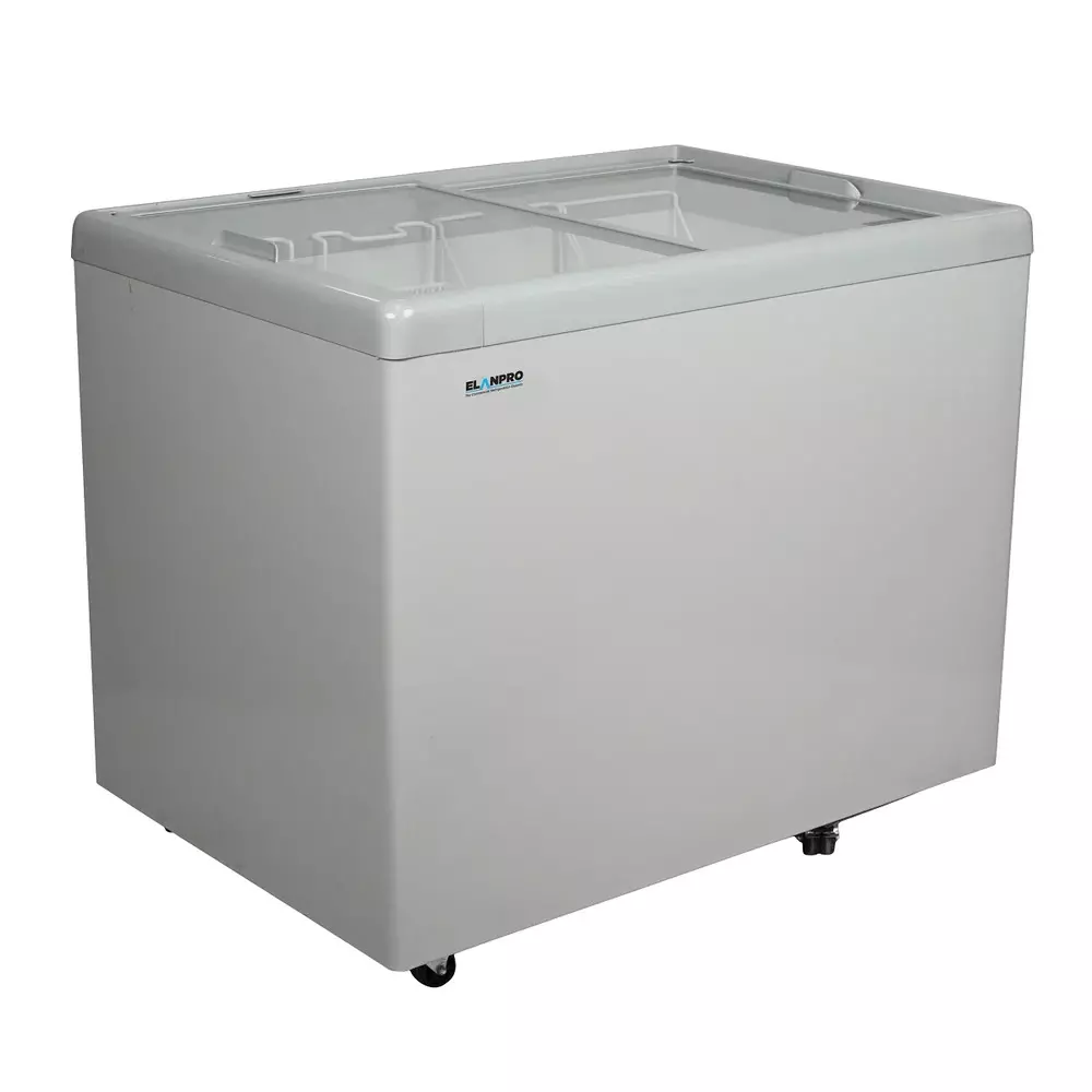 elanpro-chest-freezer-305-l-capacity-double-door-non-convertible-flat-glass-top-ekg-305a