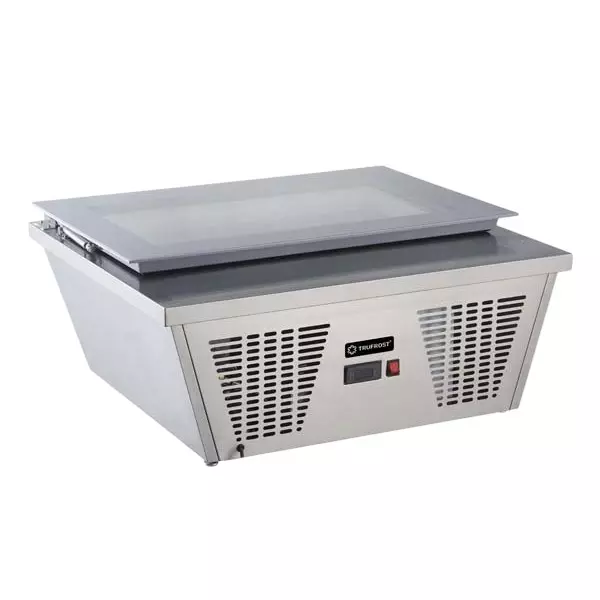 Trufrost Desktop Flat Glass Ice Cream Scooping Display 77 L Capacity R 290 Refrigerant, DTF-4 Premia