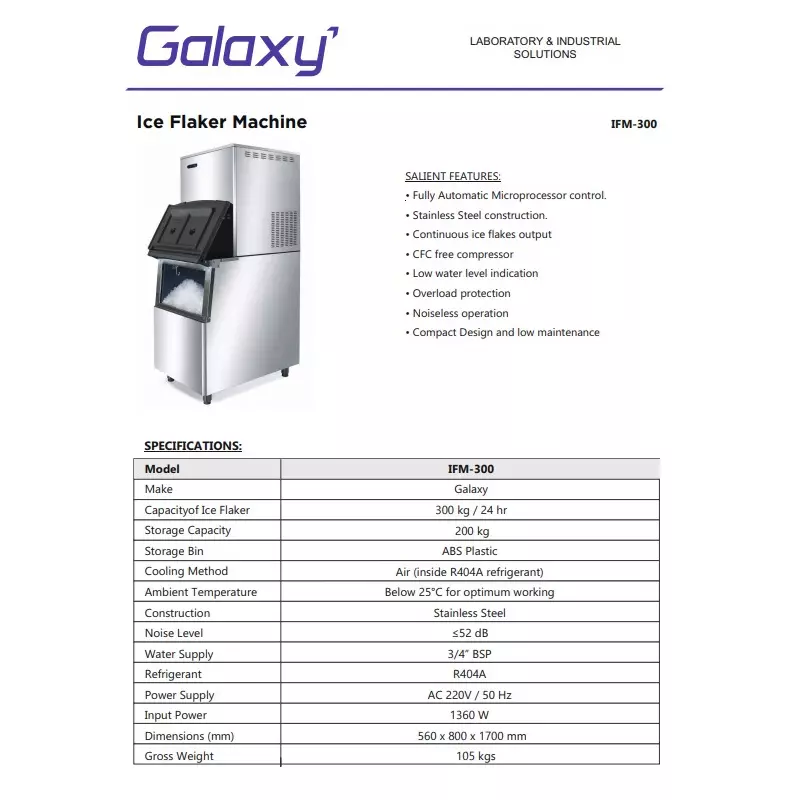 galaxy-ice-flaker-machine-300-kg-capacity-in-24-hours-1360-w-stainless-steel-air-inside-r404a-refrigerant-ifm-300