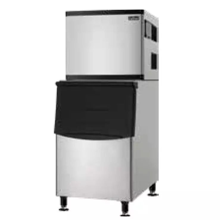 Celfrost 105 Kg Ice Cube Machine with Modular BIN R-404a Technology 20x18x32 inches Stainless Steel Brown, IC 160 S