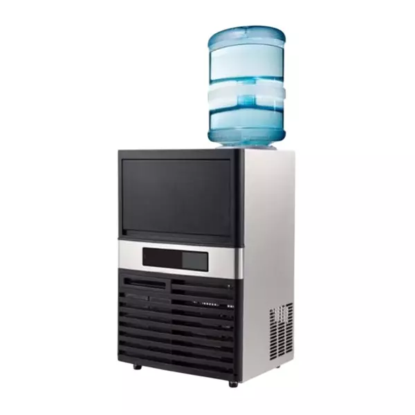 STELLAR GASTRONOM FrostBite Ice Cube Machine 18 Kg Bin Capacity Dice Shape 55 Kg/24Hr Digital Controller, IC-60-BW