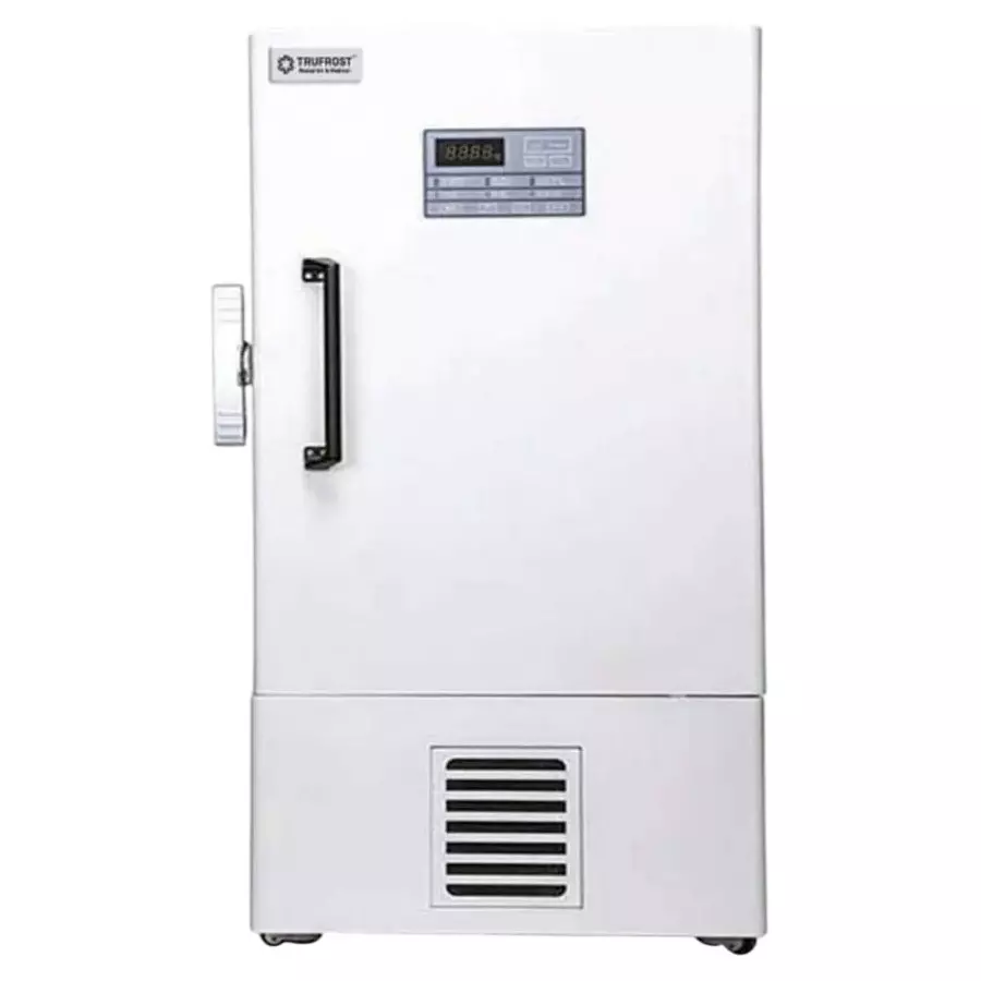 Trufrost 838 L Capacity Ultra Low Temperature Upright Freezer with 1700 W Power and -40°C to -86°C Temperature Range, MDF-86V838E