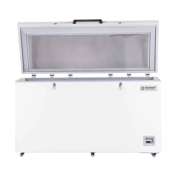 Trufrost 485 L Capacity Ultra Low Temperature Chest Freezer with 670 W Power and -40°C to -86°C Temperature Range, MDF-86H485