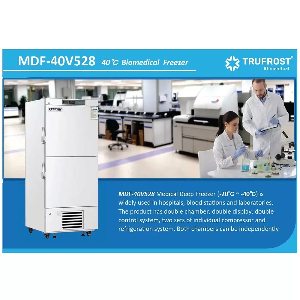trufrost-528-l-capacity-low-temperature-two-door-upright-freezer-with-345-w-power-and-30c-to-40c-temperature-range-mdf-40v528