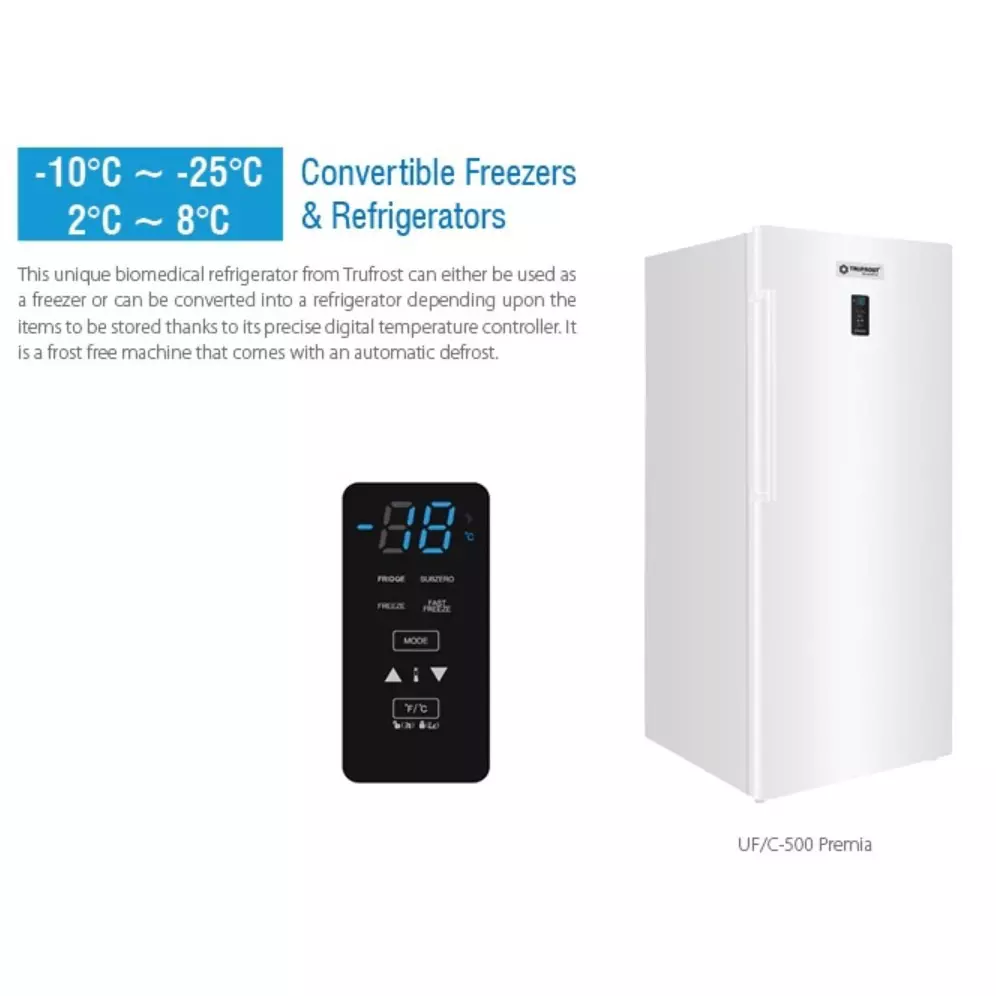 trufrost-500-l-capacity-convertible-freezers-refrigerators-with-imd-display-and-10c-to-24c-2c-to-8c-temperature-range-ufc-500-premia