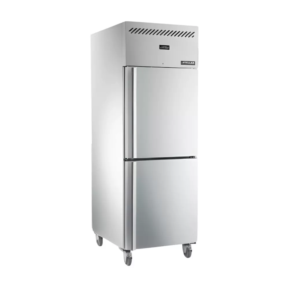 Stellar Two Door Upright Chiller 500 L Capacity 615 x 760 x 2000 mm Size, UC 580 HD