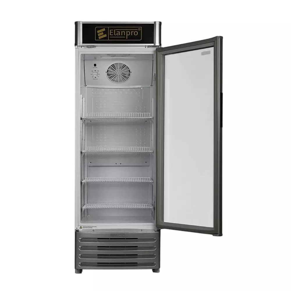 Elanpro Upright Chiller 300 L Capacity Single Glass Door, ECG 305 Dlx