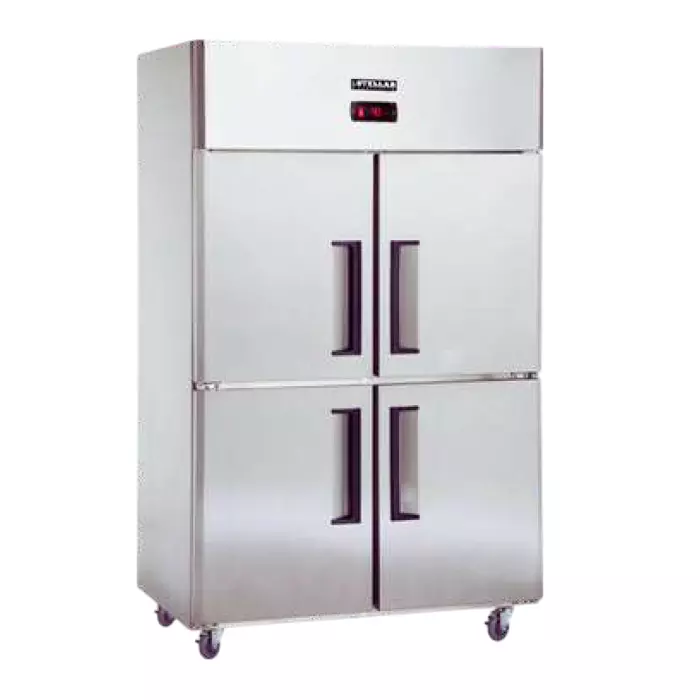 STELLAR GASTRONOM Prime Four Door Upright Freezer 1300 L 0.72 KW Digital Controller, SG-UF-1300-HD