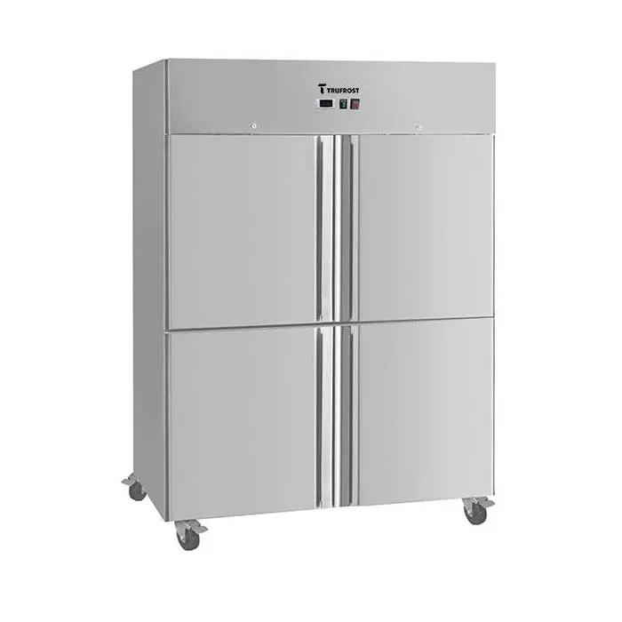 Trufrost GN Series Reach In Freezer Four Door 1340 L Capacity Grey, GN 1480 BTM