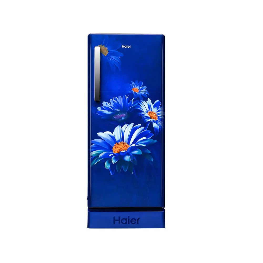 Haier 190 L Direct Cool Single Door Refrigerator with Base Drawer 5 Star Marine Hilton, HRD-2115PMHA-N