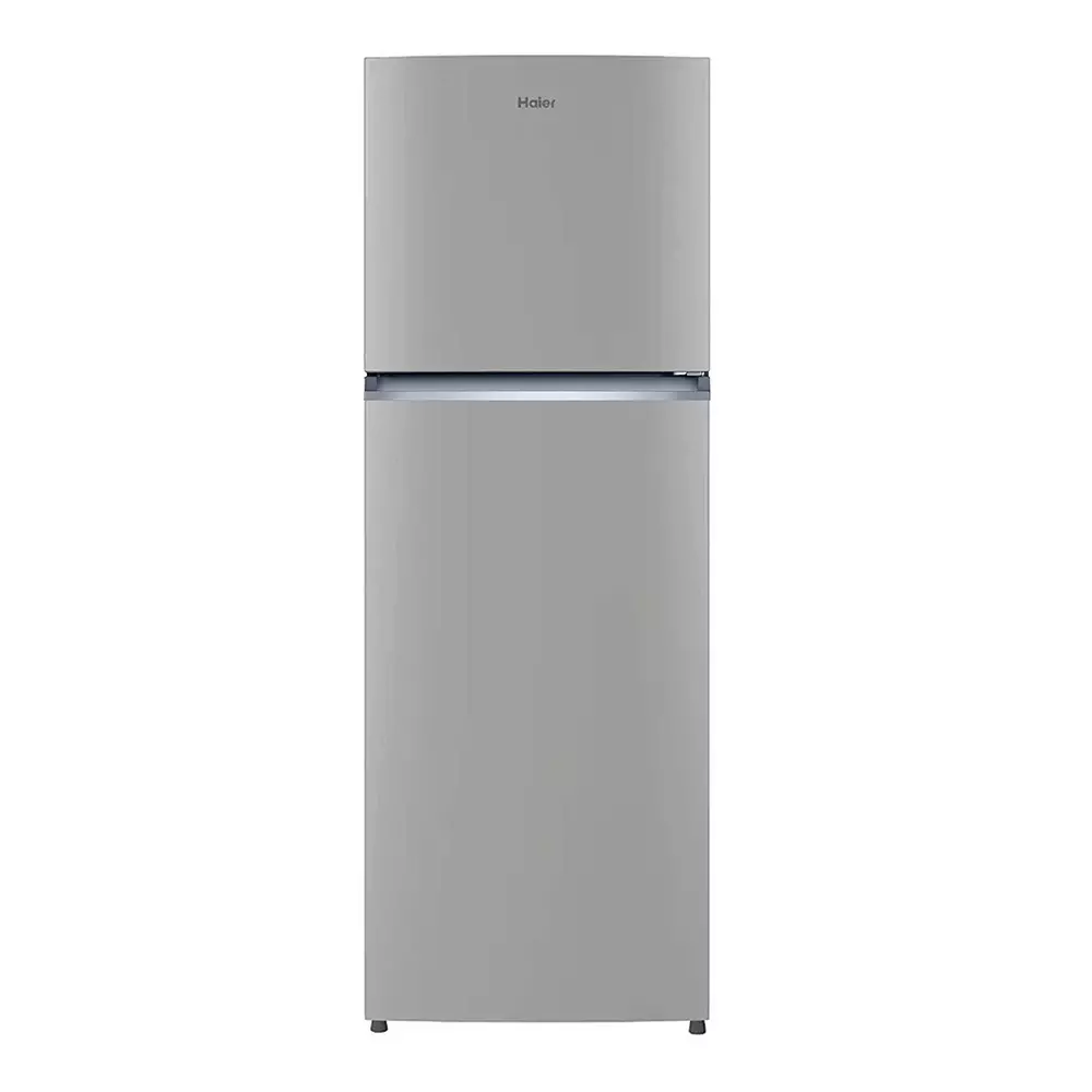 Haier 240 L Double Door Frost Free Top Mount Refrigerator 2 Star Brushline Silver, HRF-2902IEBSA-P