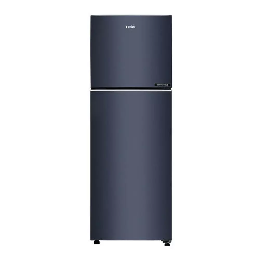 Haier 268 L Double Door Frost Free Top Mount Refrigerator 2 Star Graphite Black, HRF-3182IBGK-P