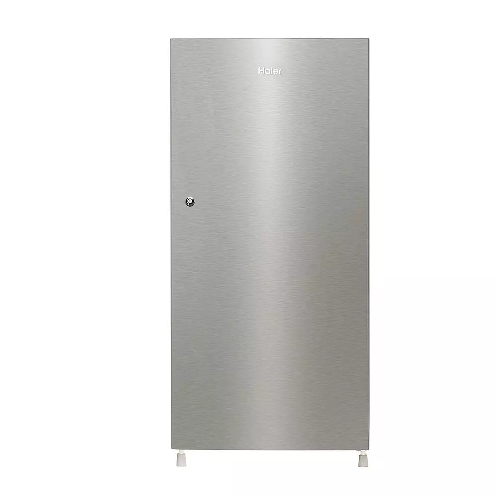 Haier 190 L Direct Cool Single Door Refrigerator 5 Star Nickel Steel, HRD-2105BNSA-P