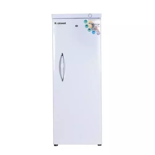 Rockwell 280 L Single Door Vertical Freezer with 9 Drawers White, UF300A