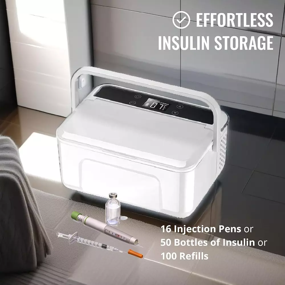 rockwell-portable-insulin-fridge-1-l-holds-16-injection-pens-or-50-bottles-of-insulin-or-100-refills-rif1l