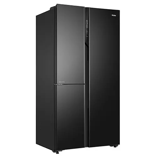 haier-598-l-3-door-side-by-side-frost-free-refrigerator-3-star-black-glass-hrt-683kgu1