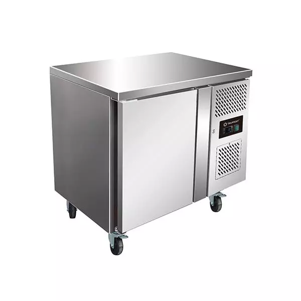 Trufrost Undercounter Freezer With SS 304 inside Single Door 124 L R290 Refrigerant 925x700x860 mm Grey, GN 1100BT