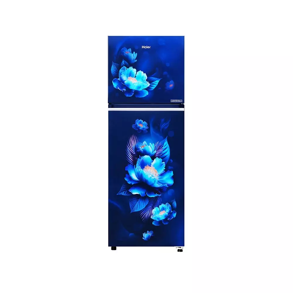 Haier 240 L Double Door Frost Free Top Mount Refrigerator 2 Star Marine Carnation, HRF-2902ICMC-P