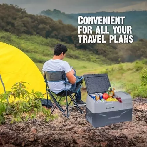 Rockwell 27.8 L Car Fridge/Cooler for Outdoor, Camping, Picnics, Adventure, Parties, RMC30S
