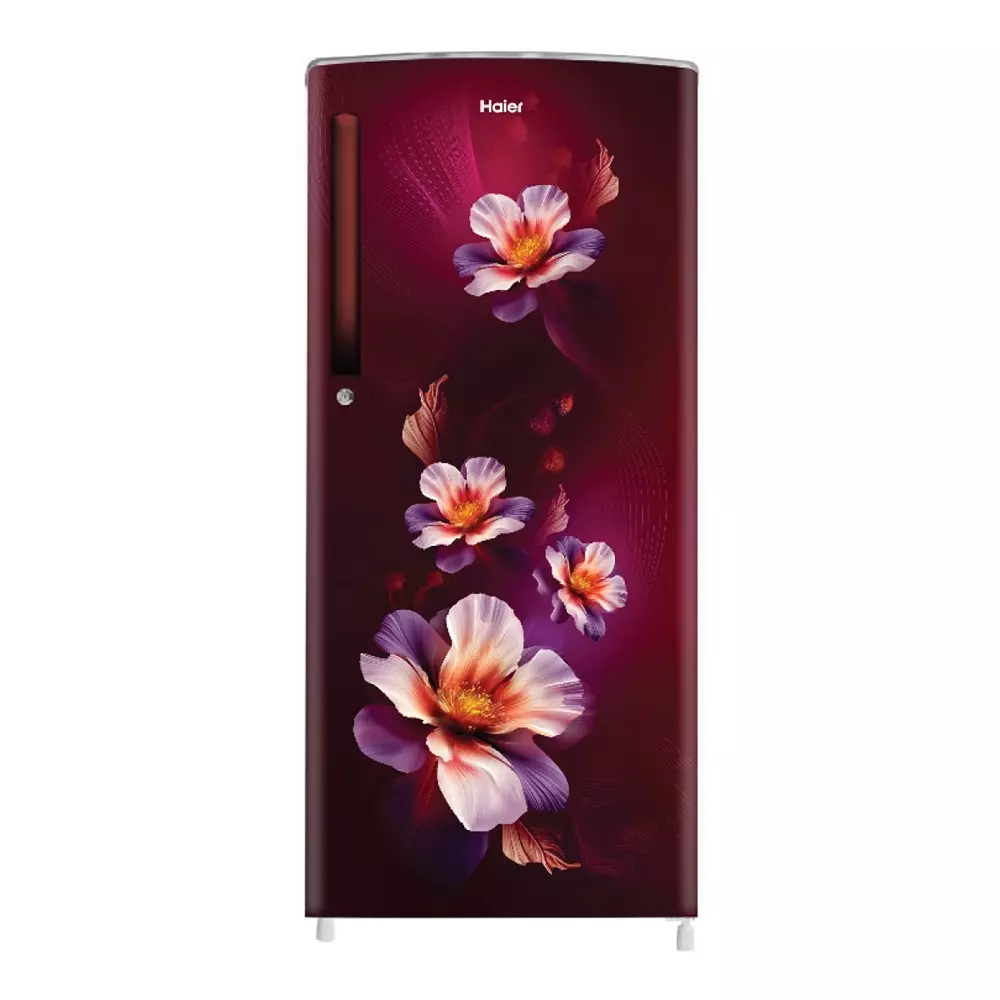 Haier 235 L Single Door Direct Cool Refrigerator 1 Star Red Karen, HRD-2561SRKA-N