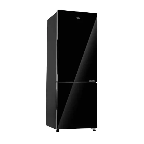 haier-237-l-double-door-frost-free-bottom-mount-refrigerator-2-star-black-glass-hrb-2872ekga-p