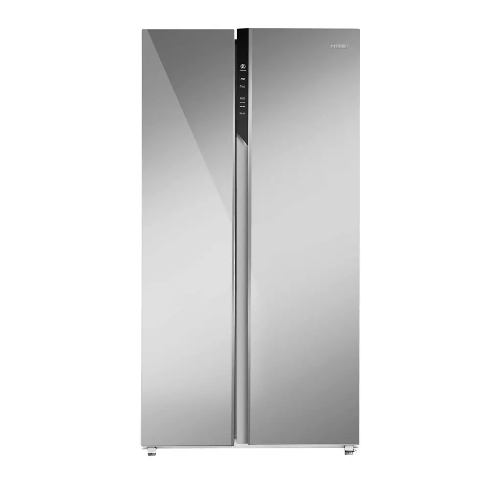 Haier 602 L Dual Door Side by Side Magic Cooling Refrigerator 3 Star Mirror Glass, HRS-682PMGU1