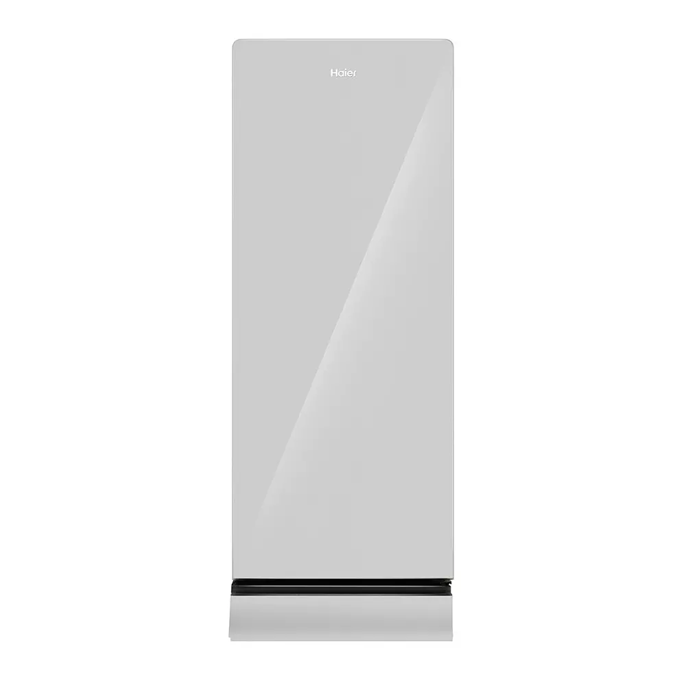 Haier 215 L Single Door Direct Cool Refrigerator with Base Drawer 3 Star Mirror Glass, HRD-2353PMG-P