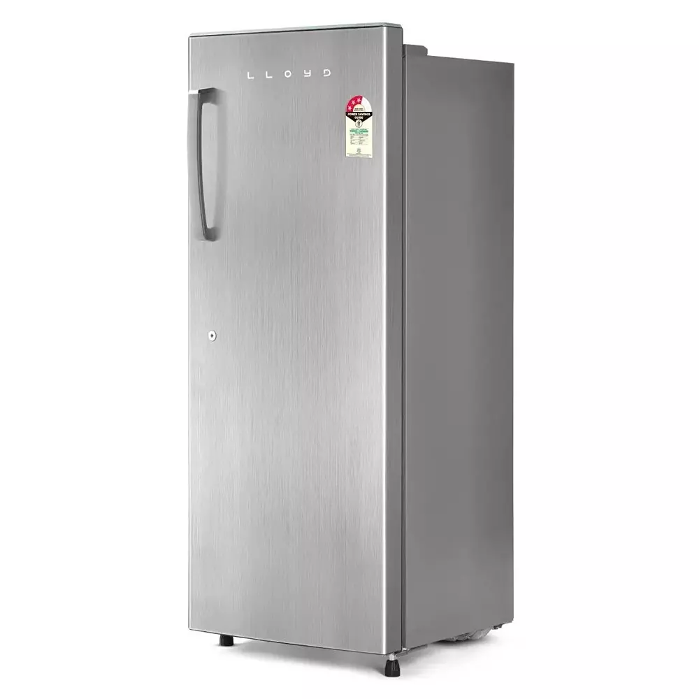 lloyd-refrigerator-icecool-series-185-l-capacity-fixed-speed-compressor-single-door-steel-graphite-color-gldg203asgcf