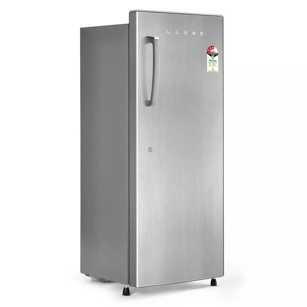 lloyd-refrigerator-icecool-series-185-l-capacity-fixed-speed-compressor-single-door-steel-graphite-color-gldg203asgcf