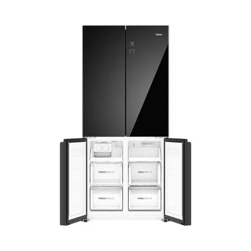 haier-520-l-4-door-side-by-side-frost-free-refrigerator-3-star-black-glass-hrb-600kgu1